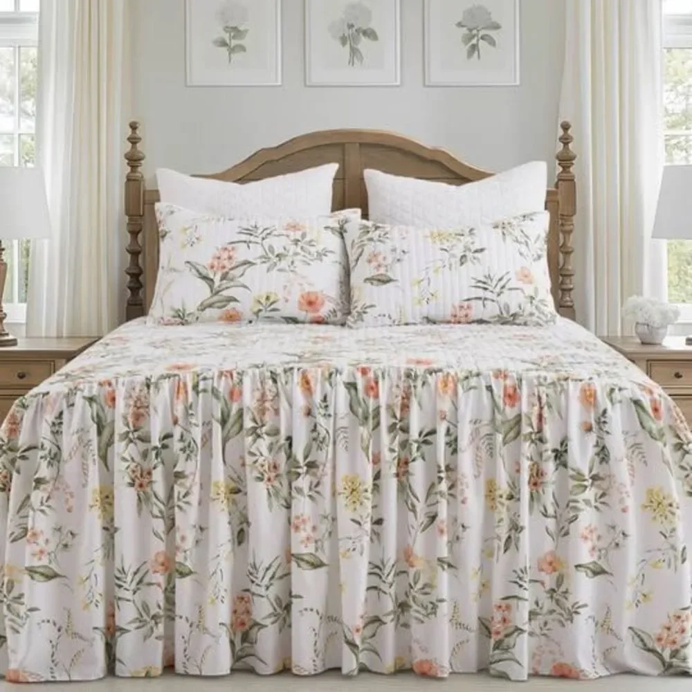 3 Piece Cal-King/King Levtex Home Bedspread Set NEW Vivana